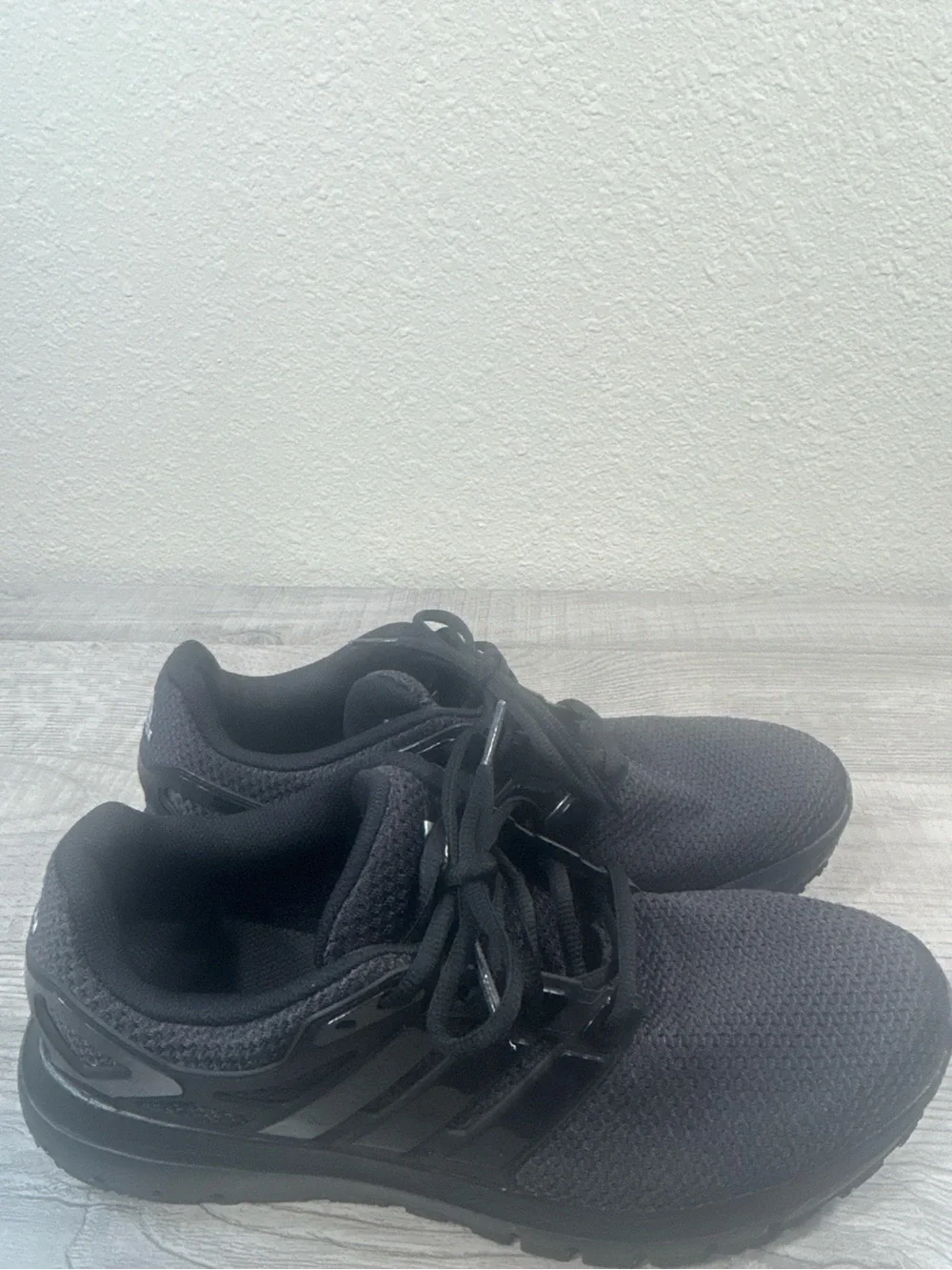 Adidas Cloudfoam AllBlack Running Sneakers Men’s Size 11.5Lightweight Athletics